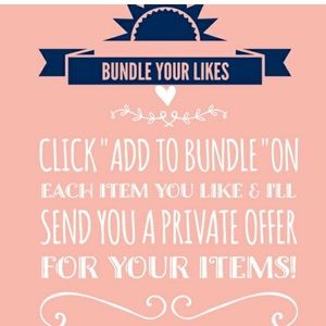Open to offers and bundles!